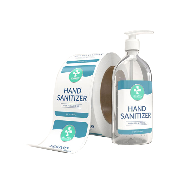 Sanitizer Label image